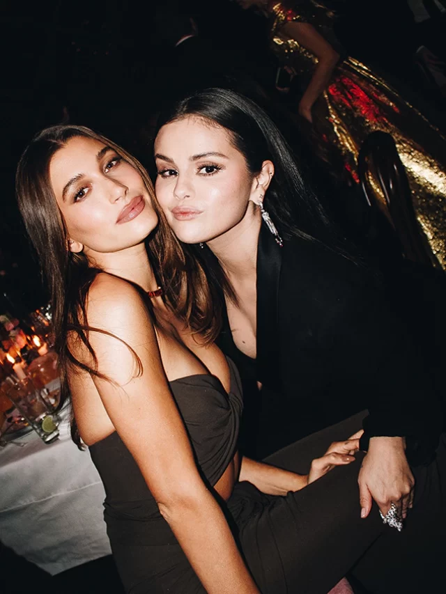 Selena Gomez and Hailey Bieber