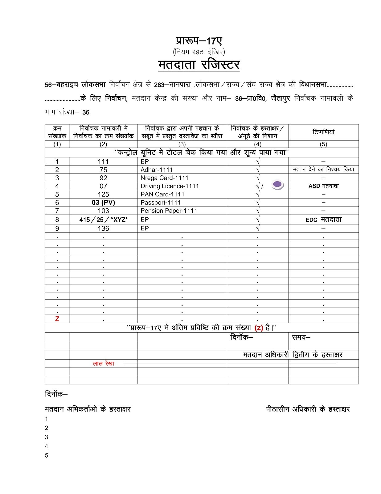 Matdata Ragister Top Basic News 2024: मतदाता रजिस्टर(Matdata Register) lok sabha ...