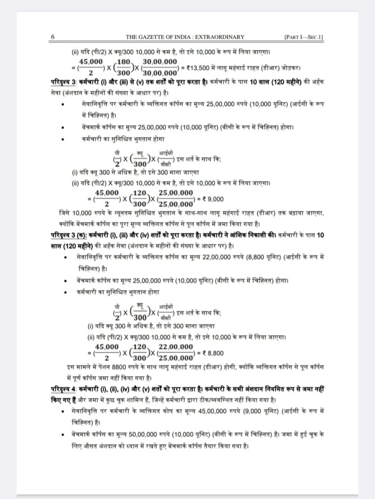 Unified Pension Scheme GO 2025