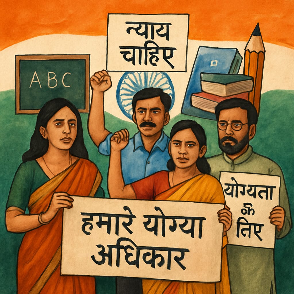 UP teachers expressed their pain: They said when they were recruited, there was no TET