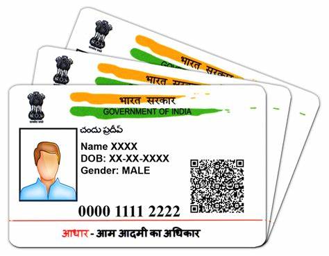 Aadhaar cards