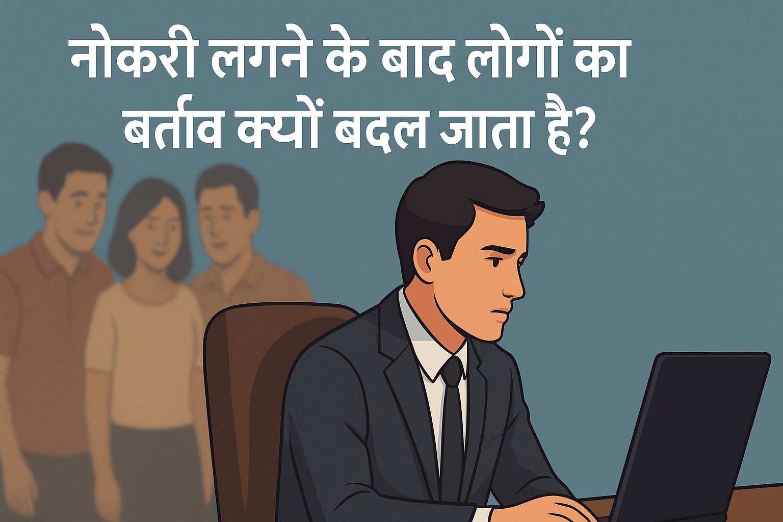 Change Behavior After Getting a Job