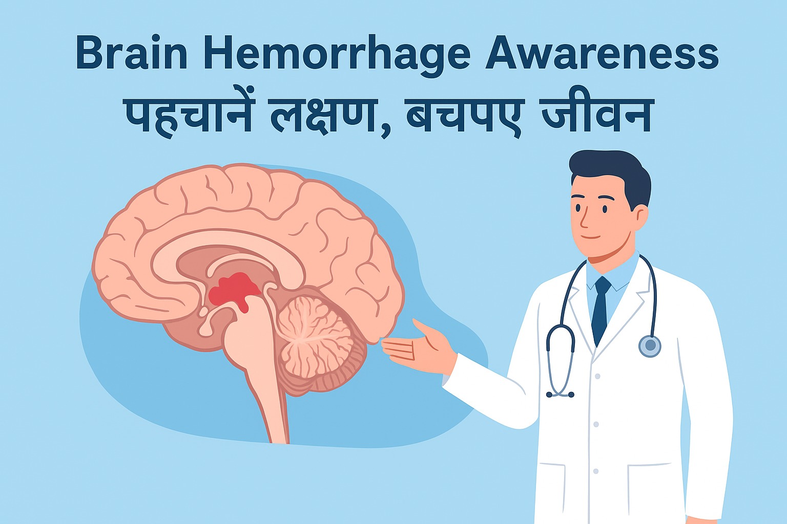 What is a brain haemorrhage