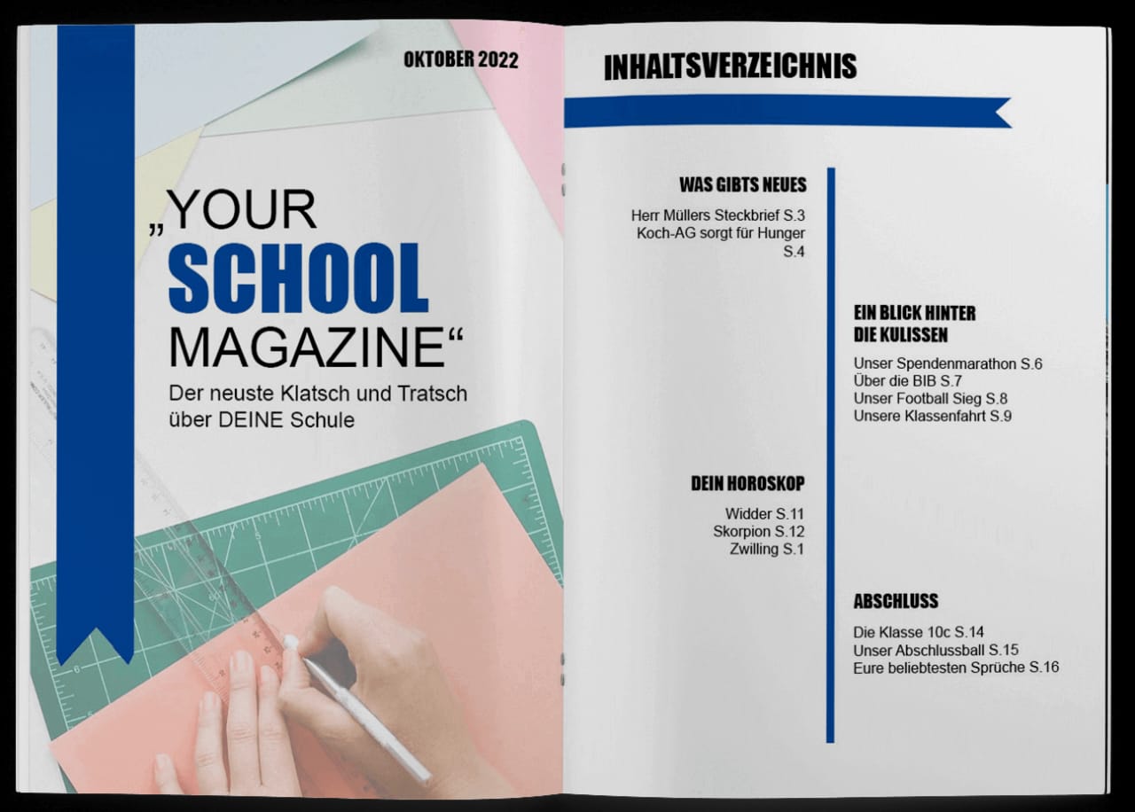 The school magazine