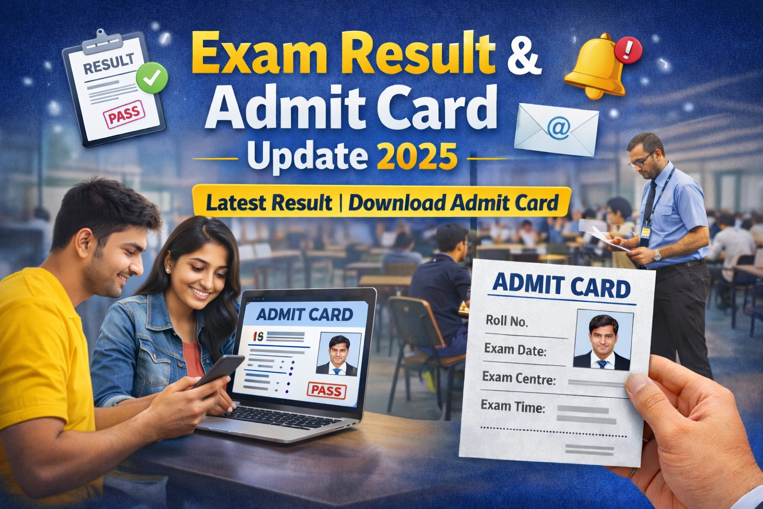 Admit Card Update
