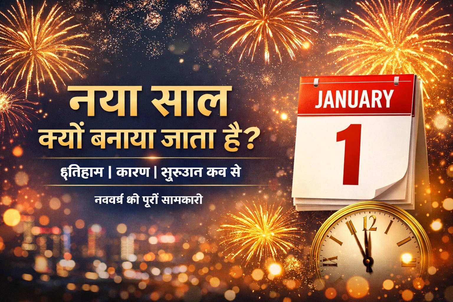 Naya Saal Kyun Banaya Jata Hai?