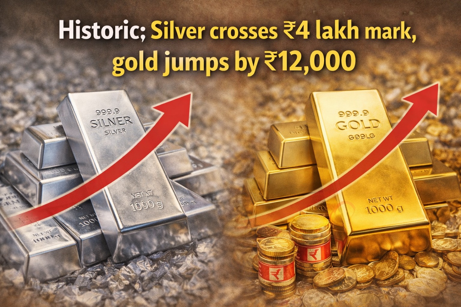 Silver crosses ₹4 lakh