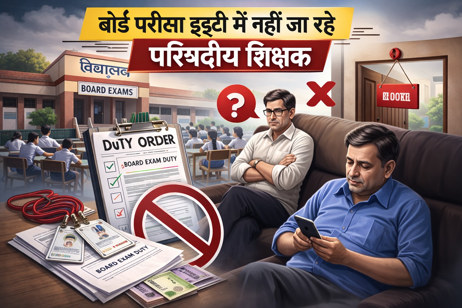 board examination duty